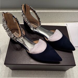 Badgley Mischka Morgen flats sz 10